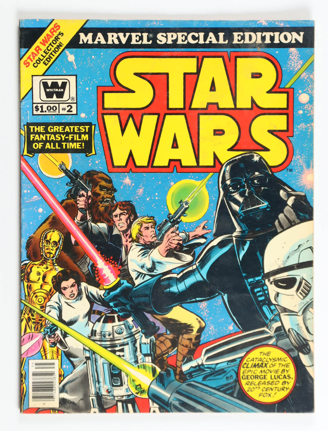 1977 "Star Wars" Issue #2 Marvel Special Edition Over-Sized Comic Book at PristineAuction.com 1977 "Star Wars" Issue #2 Marvel Special Edition Over-Sized Comic Book at PristineAuction.com