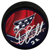 Dino Ciccarelli Signed Capitals Retro Logo Hockey Puck (Schwartz) at PristineAuction.com