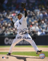 Freddy Garcia Signed White Sox 8x10 Photo Inscribed "05 WS Champs" (Schwartz) at PristineAuction.com