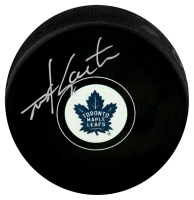 Mike Gartner Signed Maple Leafs Logo Hockey Puck (Schwartz) at PristineAuction.com