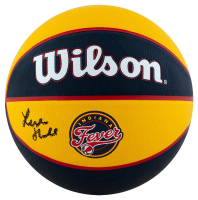 Lexie Hull Signed Fever Logo Basketball (Schwartz) at PristineAuction.com