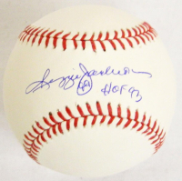 Reggie Jackson Signed OML Baseball Inscribed "HOF '93" (Schwartz) at PristineAuction.com