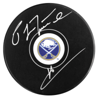 Pat LaFontaine Signed Sabres Logo Hockey Puck (Schwartz) at PristineAuction.com