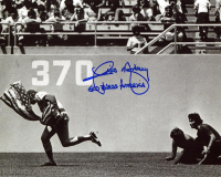 Rick Monday Signed Cubs 8x10 Photo Inscribed "God Bless America" (Schwartz) at PristineAuction.com
