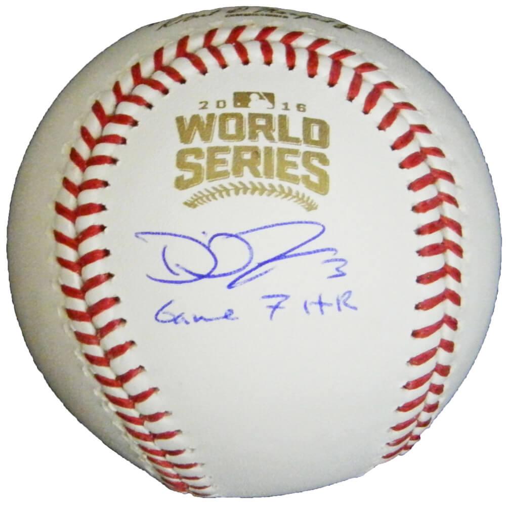 David Ross Signed 2016 World Series Baseball Inscribed "Game 7 HR" (Schwartz) at PristineAuction.com David Ross Signed 2016 World Series Baseball Inscribed "Game 7 HR" (Schwartz) at PristineAuction.com