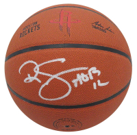Ralph Sampson Signed Rockets Logo Basketball Inscribed "HOF '12" (Schwartz) at PristineAuction.com
