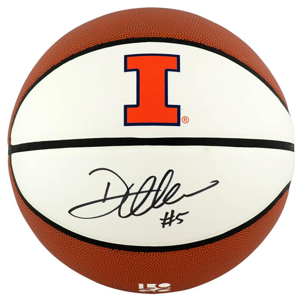 Deron Williams Signed Illinois Fighting Illini Logo Basketball (Schwartz) at PristineAuction.com Deron Williams Signed Illinois Fighting Illini Logo Basketball (Schwartz) at PristineAuction.com