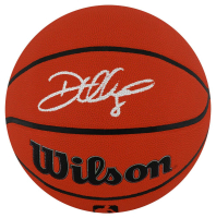 Deron Williams Signed NBA Basketball (Schwartz) at PristineAuction.com