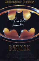 Robert Wuhl Signed "Batman" 11x17 Movie Poster Inscribed "Alexander Knox" (Schwartz) at PristineAuction.com