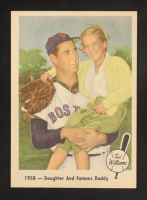 Ted Williams 1959 Fleer #64 Daughter and Daddy at PristineAuction.com