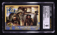 Joseph Mazzello Signed 1993 Topps Jurassic Park Tim and the Raptors #58 (CGC 9 | Autograph Graded CGC 10) at PristineAuction.com