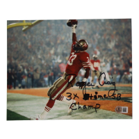 Roger Craig Signed 49ers 8x10 Photo Inscribed "3X Time SB Champ" (Beckett) at PristineAuction.com