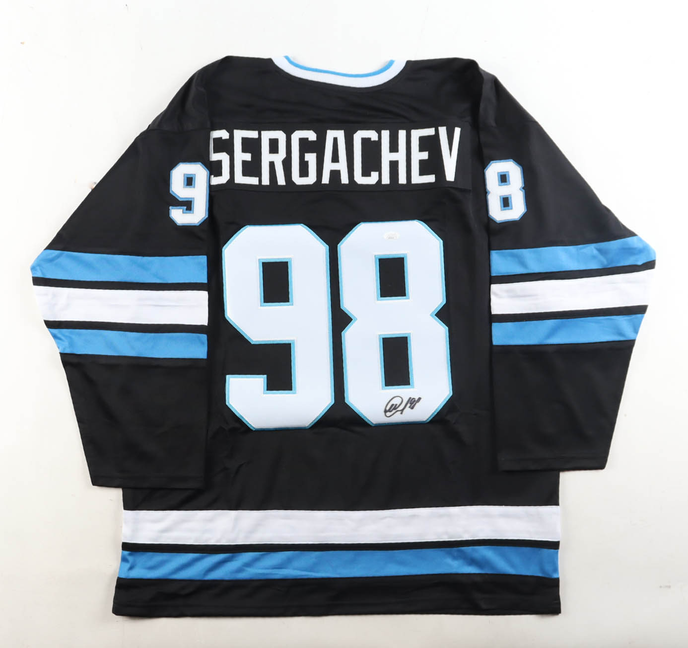 Mikhail Sergachev Signed Jersey (JSA) at PristineAuction.com Mikhail Sergachev Signed Jersey (JSA) at PristineAuction.com