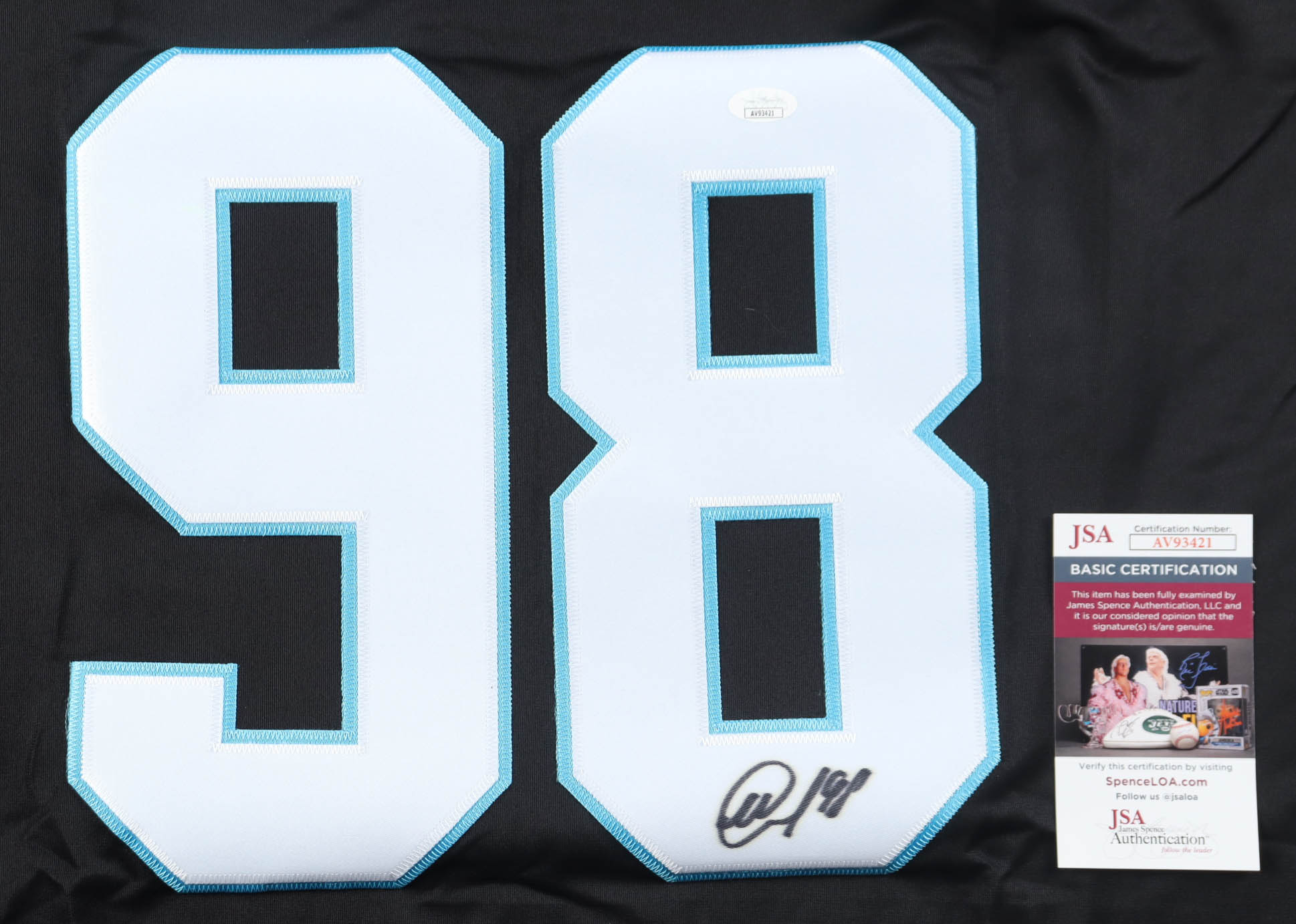 Mikhail Sergachev Signed Jersey (JSA) at PristineAuction.com Mikhail Sergachev Signed Jersey (JSA) at PristineAuction.com