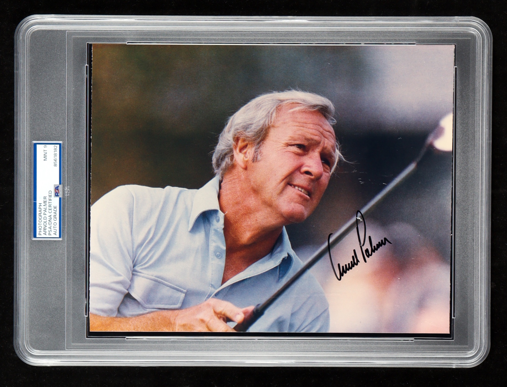 Arnold Palmer Signed 8x10 Photo (PSA Auto Grade 9) at PristineAuction.com Arnold Palmer Signed 8x10 Photo (PSA Auto Grade 9) at PristineAuction.com
