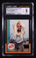 Jennie Garth Signed 1991 Topps Beverly Hills 90210 Trivia Question #7 #41 (CGC 9 | Autograph Graded CGC 9) at PristineAuction.com