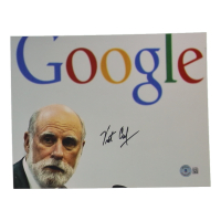 Vint Cerf Signed 8x10 Photo (Beckett) at PristineAuction.com