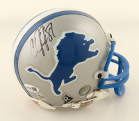 Calvin Johnson Signed Lions Mini Helmet (JSA) at PristineAuction.com