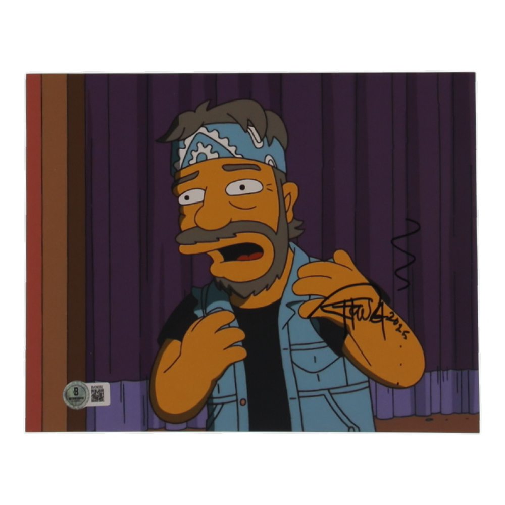 Tommy Chong Signed "The Simpsons" 8x10 Photo Inscribed "2025" (Beckett) at PristineAuction.com