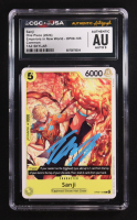 Taz Skylar Signed 2024 Sanji One Piece Emperors in New World C #OP09-105 (CGC | Autograph Graded CGC 9) at PristineAuction.com