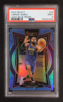 LeBron James 2024-25 Select Light Blue Prizms #54 (PSA 9) at PristineAuction.com
