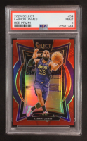 LeBron James 2024-25 Select Red Prizms #54 (PSA 9) at PristineAuction.com