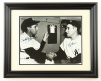 Yogi Berra & Phil Rizzuto Signed Yankees Custom Framed Photo Display (Steiner) at PristineAuction.com