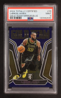 LeBron James 2024-25 Totally Certified Gold Team Mirror Blue #18 (PSA 9) at PristineAuction.com