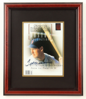 Ted Williams Signed 1997 "Sports Illustrated" Custom Framed Magazine Cover Display (Williams) at PristineAuction.com