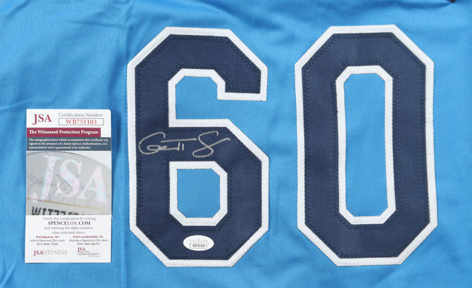 Garrett Cleavinger Signed Jersey (JSA) at PristineAuction.com Garrett Cleavinger Signed Jersey (JSA) at PristineAuction.com