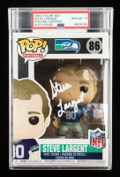 Steve Largent Signed Seahawks #86 Funko Pop! Vinyl Figure (PSA Auto 10) at PristineAuction.com