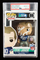 Steve Largent Signed Seahawks #86 Funko Pop! Vinyl Figure (PSA Auto 10) at PristineAuction.com