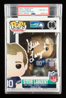 Steve Largent Signed Seahawks #86 Funko Pop! Vinyl Figure (PSA Auto 10) at PristineAuction.com