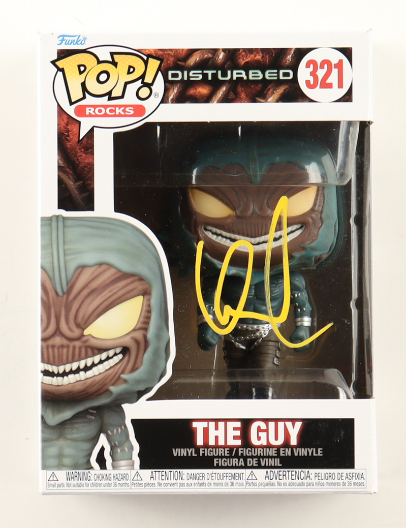 David Draiman Signed "Disturbed" #321 The Guy Funko Pop! Vinyl Figure (Beckett) at PristineAuction.com David Draiman Signed "Disturbed" #321 The Guy Funko Pop! Vinyl Figure (Beckett) at PristineAuction.com