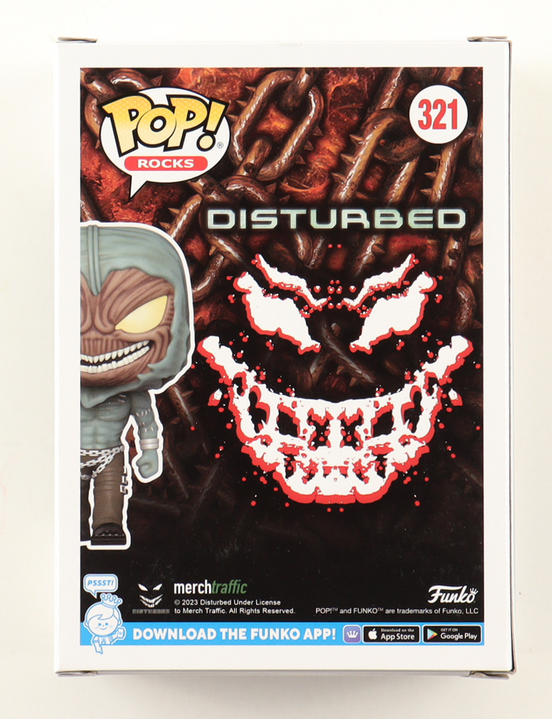 David Draiman Signed "Disturbed" #321 The Guy Funko Pop! Vinyl Figure (Beckett) at PristineAuction.com David Draiman Signed "Disturbed" #321 The Guy Funko Pop! Vinyl Figure (Beckett) at PristineAuction.com