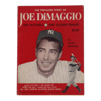 1950 Joe Dimaggio Vintage First Print Booklet at PristineAuction.com