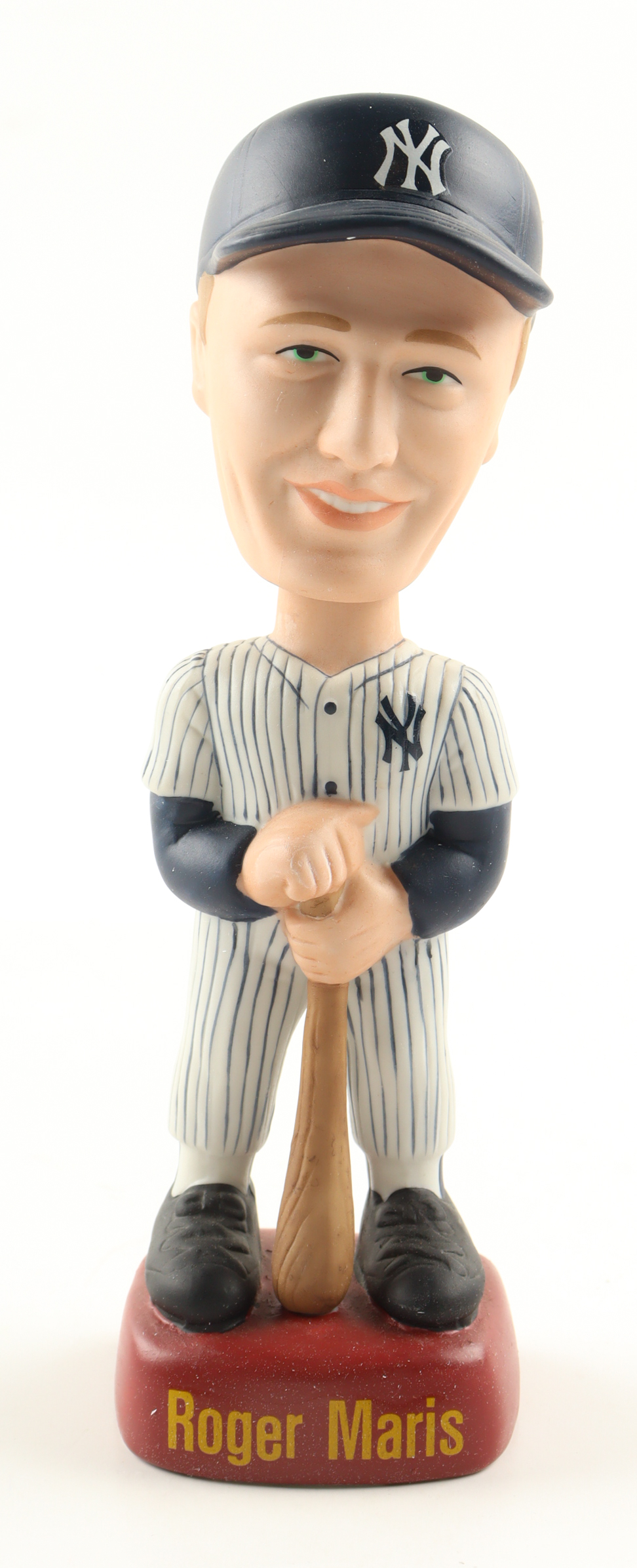 Roger Maris Sam's LE 7" New York Yankees Vintage Ceramic Bobblehead at PristineAuction.com Roger Maris Sam's LE 7" New York Yankees Vintage Ceramic Bobblehead at PristineAuction.com