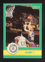 Kareem Abdul-Jabbar 1984 Star Celtics Champs #20 IA at PristineAuction.com