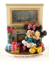 1989 Disney's Hamilton Collection Magical Moments "You are the Light of my Xmas" with Thomas Kinkade #0903 at PristineAuction.com
