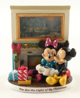 1989 Disney's Hamilton Collection Magical Moments "You are the Light of my Xmas" with Thomas Kinkade #0425 at PristineAuction.com