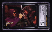 Billy Zane Signed 1996 Inkworks The Phantom Movie The Fight Begins #60 (CGC | Autograph Graded CGC 9) at PristineAuction.com