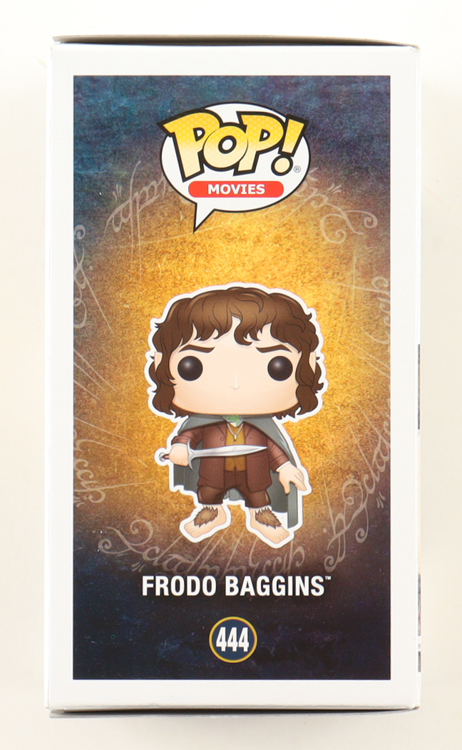 Elijah Wood Signed "The Lord of the Rings" #444 Frodo Baggins Funko Pop! Vinyl Figure (Beckett) at PristineAuction.com Elijah Wood Signed "The Lord of the Rings" #444 Frodo Baggins Funko Pop! Vinyl Figure (Beckett) at PristineAuction.com