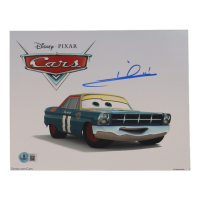 Mario Andretti Signed "Cars" 8x10 Photo (Beckett) at PristineAuction.com