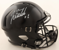 Justin Fields Signed Ohio State Buckeyes Full-Size Speed Helmet (Beckett) at PristineAuction.com
