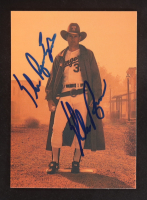 Nolan Ryan Signed 300 Wins Gunslinger Art Card Inscribed "The Ryan Express" (PSA) at PristineAuction.com