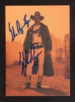 Nolan Ryan Signed 300 Wins Gunslinger Art Card Inscribed "The Ryan Express" (PSA) at PristineAuction.com