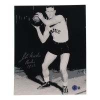 John Wooden Signed Purdue Boilermakers 8x10 Photo Inscribed "Purdue 1932" (Beckett) at PristineAuction.com