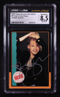 Jennie Garth Signed 1991 Topps Beverly Hills 90210 Head of the Clique #9 (CGC 8.5 | Autograph Graded CGC 8) at PristineAuction.com