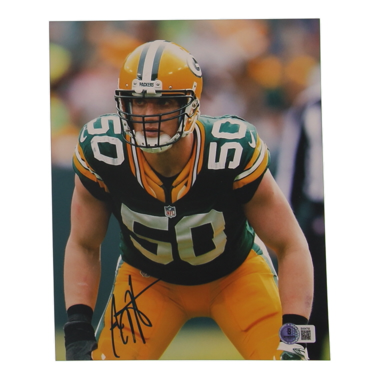 A.J. Hawk Signed Packers 8x10 Photo (Beckett) at PristineAuction.com A.J. Hawk Signed Packers 8x10 Photo (Beckett) at PristineAuction.com