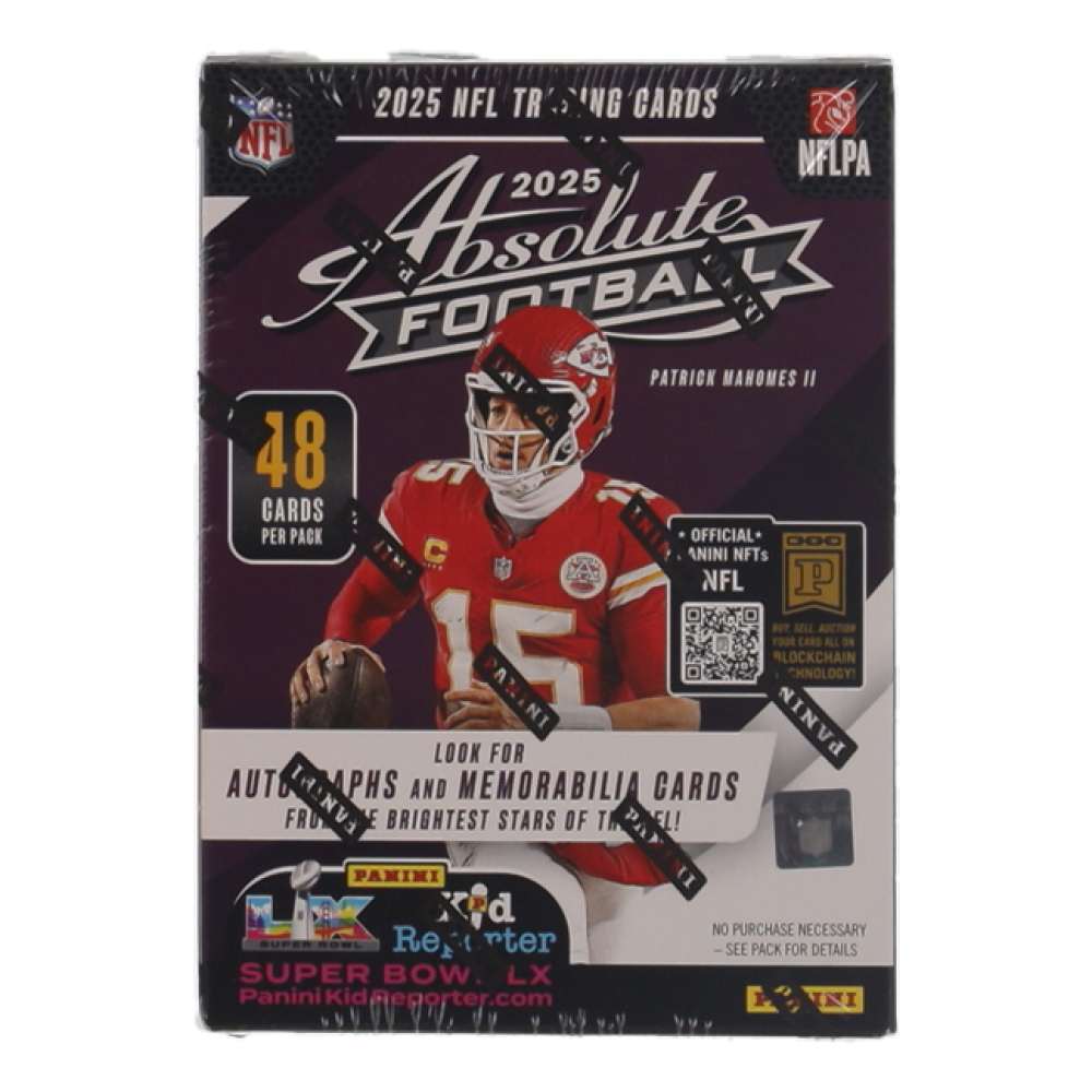 2025 Panini Absolute Football Blaster Box with (6) Packs at PristineAuction.com